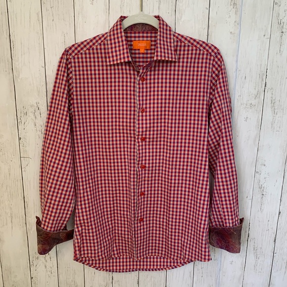 TALLIA Other - TALLIA Men's Long Sleeve Dress Shirt Small